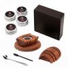 Cocktail Smoker Set–Unique Beer Barrel Design, Vintage Smoked Whiskey, Wine, and Cocktails, Perfect for Bartenders, a Men's Gift