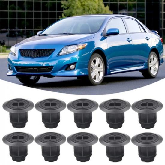 10Pcs 90467-22015 Exterior Trim-Rocker Molding Clips For Toyota Lexus ES250