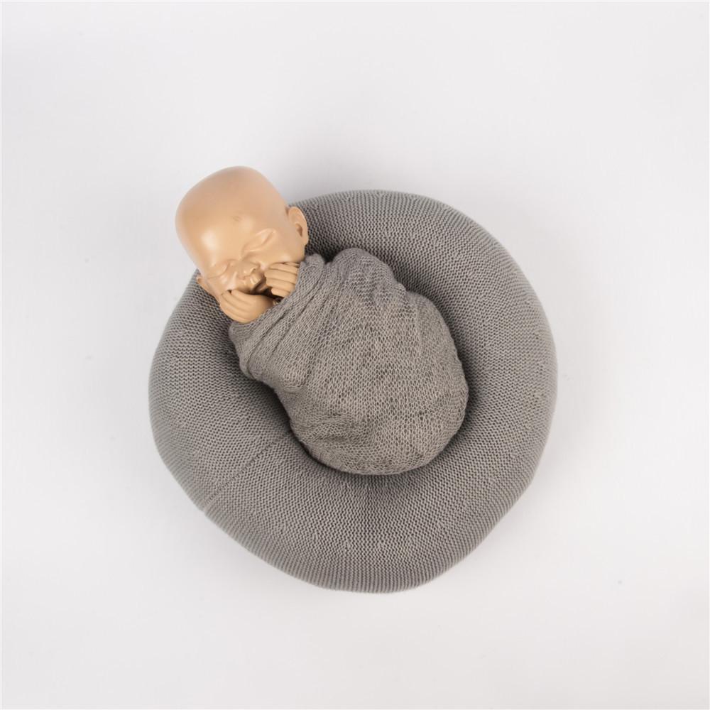 Cross-border Baby Photography Sofa Bed: Gray Pillow Prop for Newborn Photos