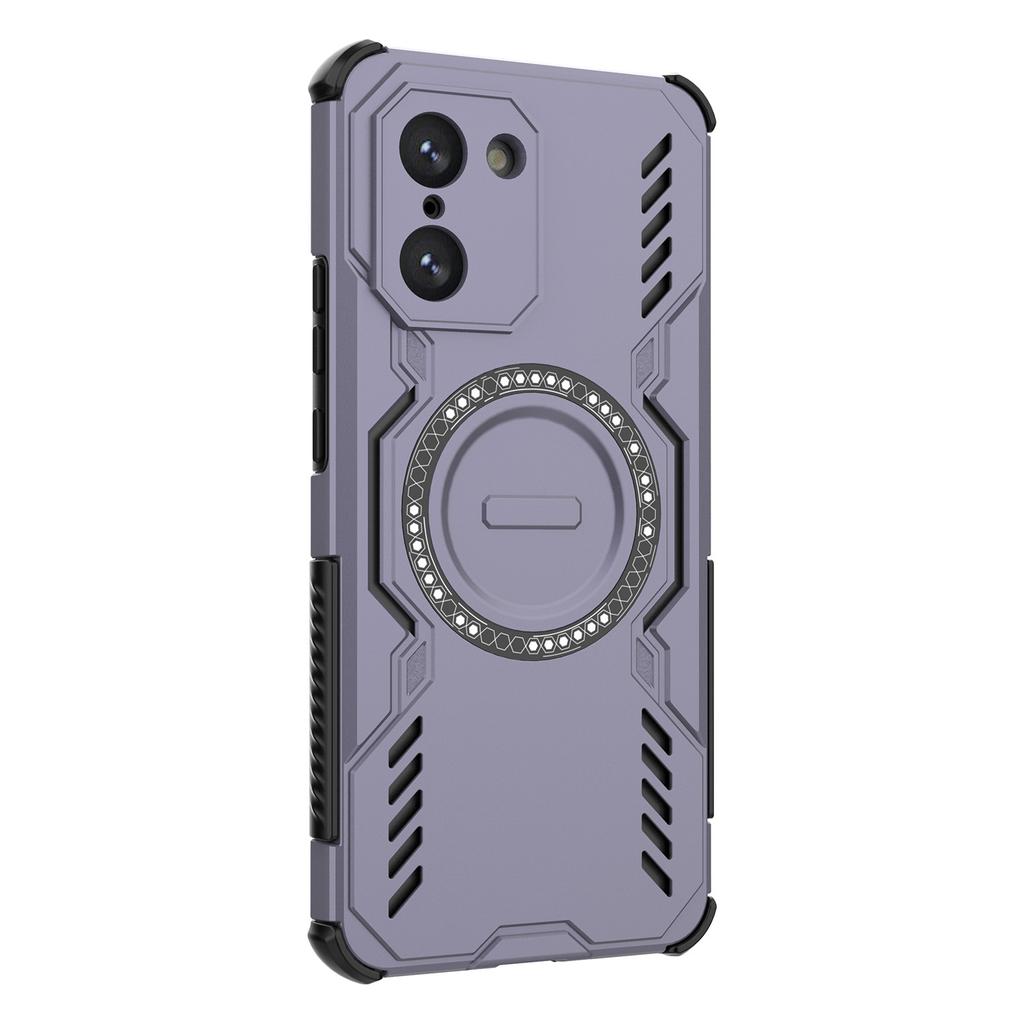 Pro OnePlus Nord CE5 5G/Ace 5 Racing 5G Magnetické pouzdro Butterfly Armor Duté Odvod tepla PC+TPU Kryt na telefon