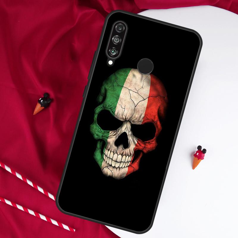 Italy Flag For Huawei Nova 11 Pro 9 10 SE Y60 Y70 Y90 Y61 Y91 Y73 Y72 12i 11i 8i P20 P30 P40 Lite Case