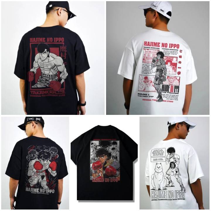 T-shirt Takamura Ippo Skull Skeleton Cartoon Anime MMA Boxing Muay Thai Kickboxing Print 3D Training Sport Unisex Short Sleeve Fitness Gym Workout