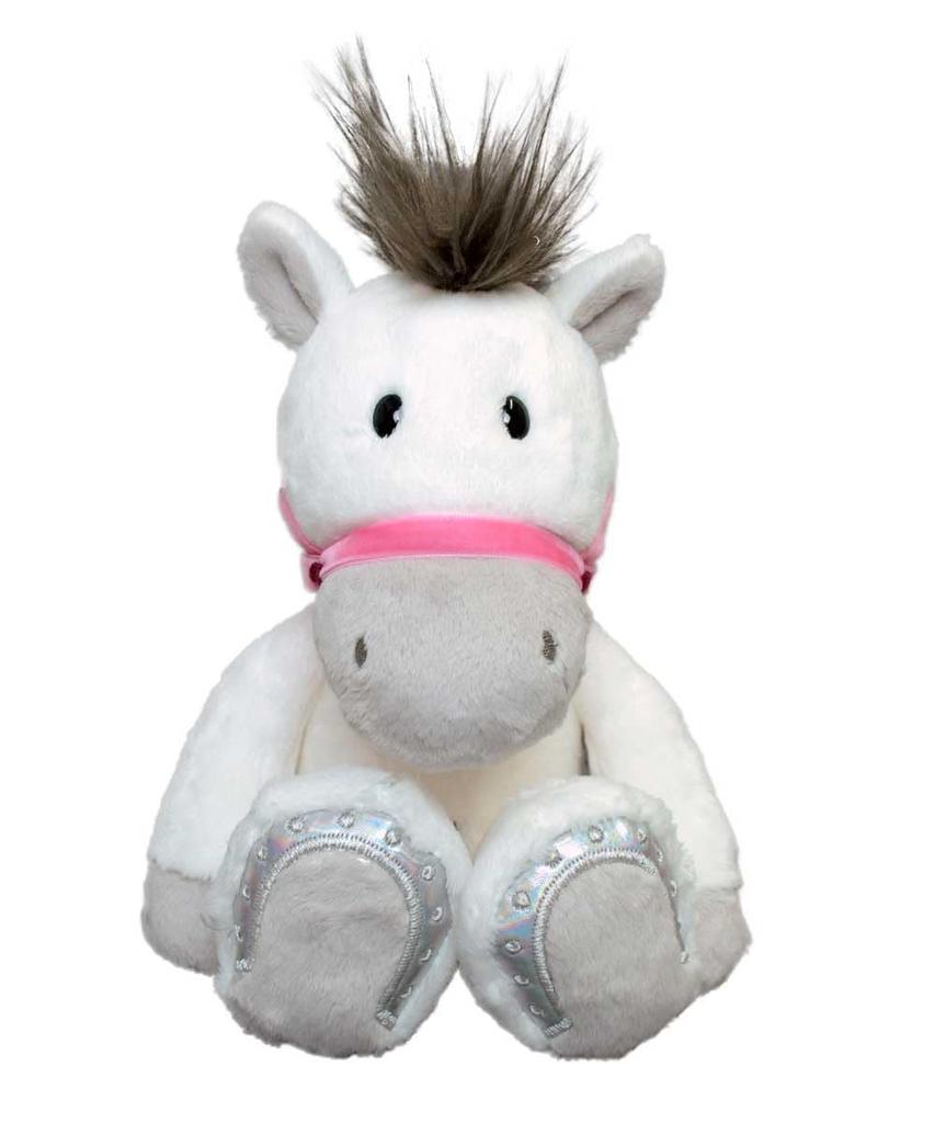 NICI Horse 2026 White Plush Toy 25cm Zodiac