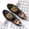 Fashion Men Driving Designer Brand Casual Peas Black Luxury Loafers Flats Moccasins Lazy Boat Male Shoes for Men Footwear Zapatos Hombre