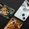 Lion King Animal Phone Case For iPhone 17 16 15 Pro Max 11 12 13 14 7 8 Plus SE 2020 X XR XS Cover Soft Black