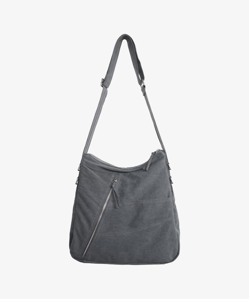 Doffjason Cotton Washed Storage Bag Grey