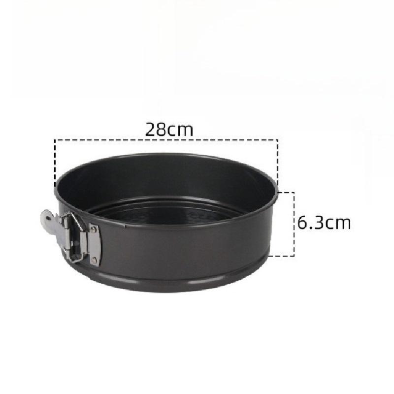 Round Cake Mould Removable Bottom Leakproof Round Cake Pan Bakeware Non-Stick Metal Bake Mould Kitchen Accessories Baking Tools