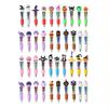 Halloween Ballpoint Pens Cute Mini Pen Set for Kids Pumpkin Ghost Bat Design Ink Pens 0.5mm Smooth Writing Gel Pens Fun Gifts for Family Friends