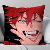 Manga G-Gokurakugai Pillow Case Square Pillow Bedroom Sofa Leisure Comfort Cushion Car Living Room Home Decoration 40X40