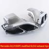 AMG GLE43 Tailpipe for Mercedes GLE320/350/400/450/500 Coupe SUV Exhaust Mod