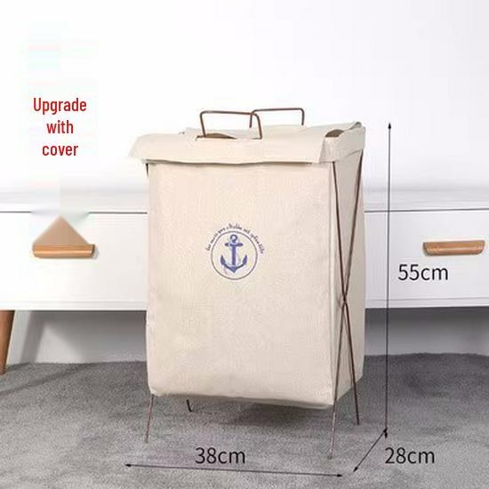 Large Waterproof Japanese-Style Foldable Fabric Laundry Hamper