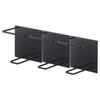 Yamazaki Jitsugyo Magnetic Bathroom Tube & Bottle Holder L Tower Set of 3 Tower Black 5509 X 3