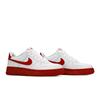 Nike Air Force 1 Grade School 'White Red Sole' (Unisex) White / University Red Kids' Skateboarding Shoes CV7663 102