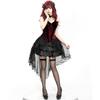 Halloween Court Duchess Diablo Gothic CO Uniform Cosplay Vampire Demon Witch Lace Dress