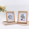 3D Wooden Hollow Photo Frame for Kids' Art & Plant Specimens