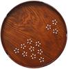 Kicoriya Round Wooden Tray, 30cm, Round Wooden Tray, Perfect for Cafes