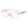 Kids' Anti-Blue Light Glasses - Silicone Flat Frame for Boys & Girls