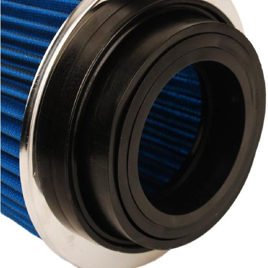 HIFROM High Flow Round Tapered Universal Clamp-On Air Filter 8136 for Vehicle,Washable Filter