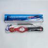 Lunari Fish Grip Fish Catcher with Fish Measuring Convenient Fish Red Non-Slip Carabiner, Grabber, Tool, Grabber, (Red)