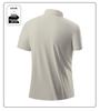 Men's Quick-Dry Outdoor Cycling & Hiking Shirt - Stand-Up Collar, Short Sleeve, Custom Logo Option