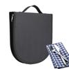 Camp Utensil Storage Bag Waterproof Thickened 600D Oxford Camping Tableware Storage Bag Utensil Silverware Holders Pouch Bag