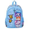 Smiggle Modrý Školní Batoh s Dvojitými Ramenními Popruhy pro 1.-6. třídu - Velký, Dekompresní, Multifunkční Batoh