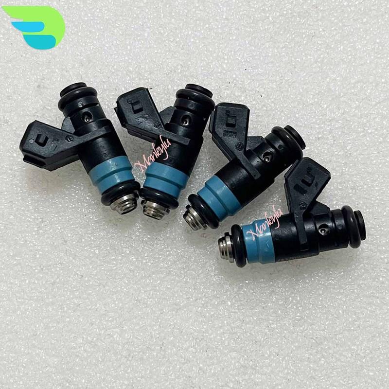 8200139674 H132254 4Pcs Fuel Injector For Renault Clio Megane Scenic Modus 1.4L 16V Petrol Nozzle