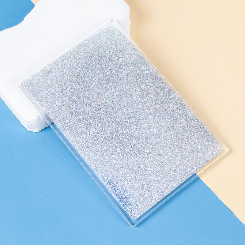 Transparent Flowing Sand Frame - Celebrity Anime Acrylic Standee & Badge 9x6cm