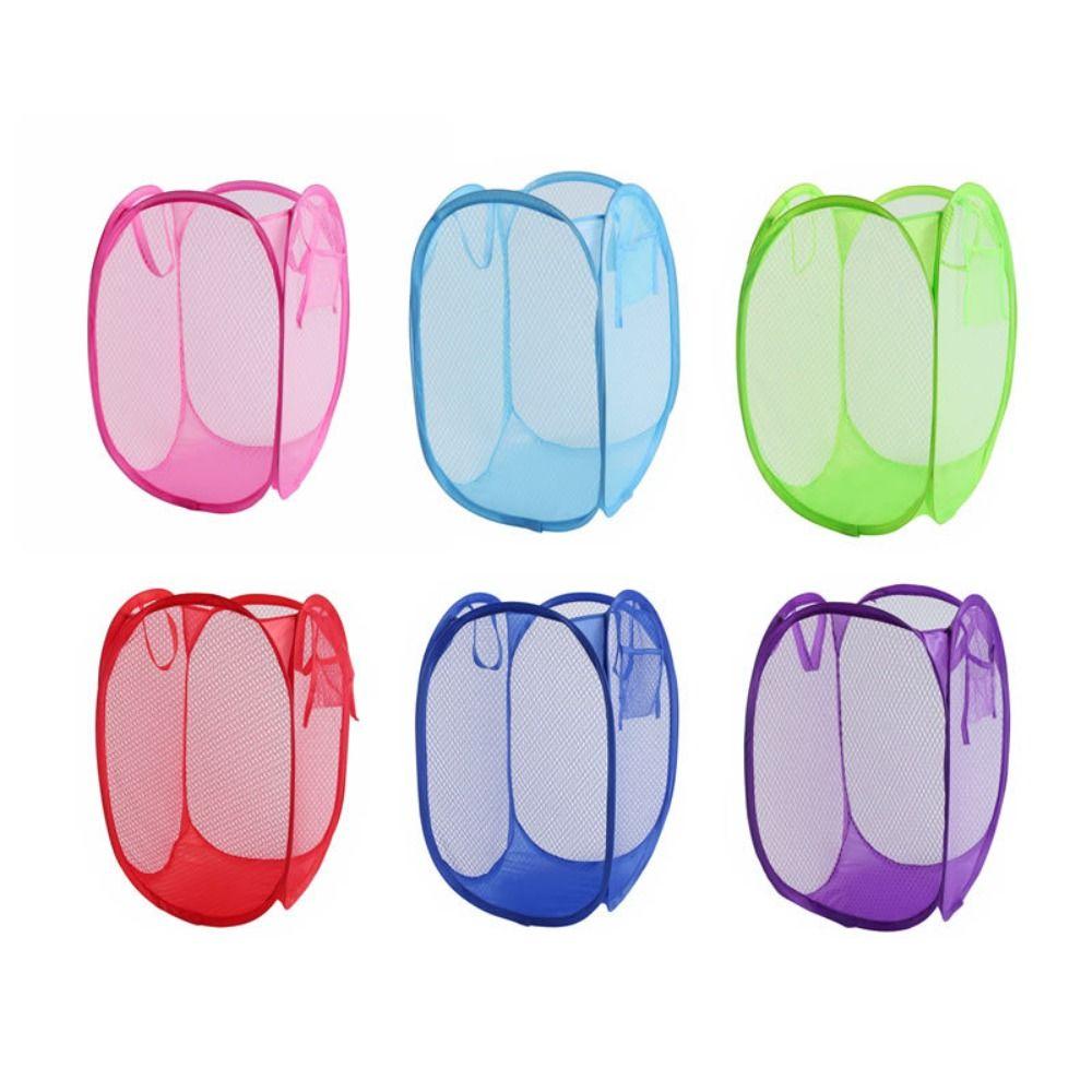 Folding Folding Laundry Basket Sundries Organizer Storage Basket Household Laundry Hamper  Home