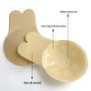 Bunny Ear Silicone Push-Up Bra: Strapless, Self-Adhesive, Invisible Uplift Nipple Covers