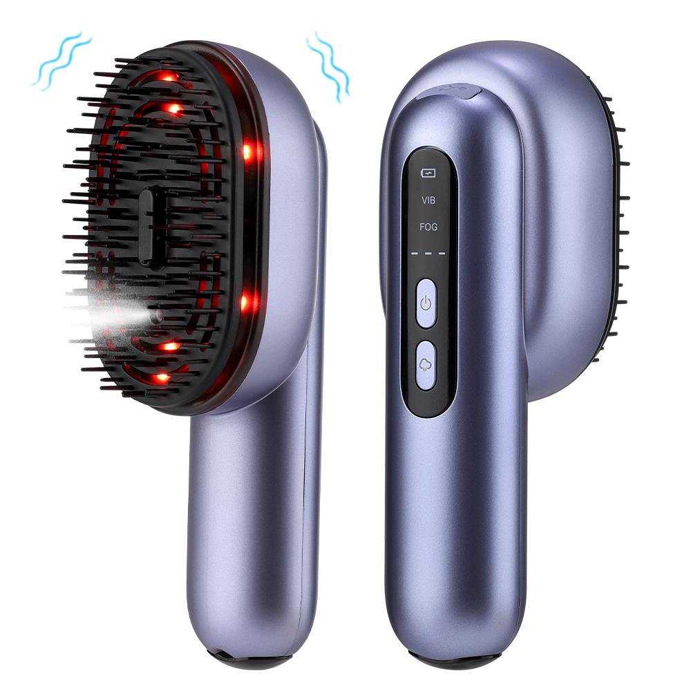 Hair Care Spray Massage Comb Vibration Scalp Massage Hairbrush Head Massager Hair Sprayer Atomizing Brush Hair Oil Applicator