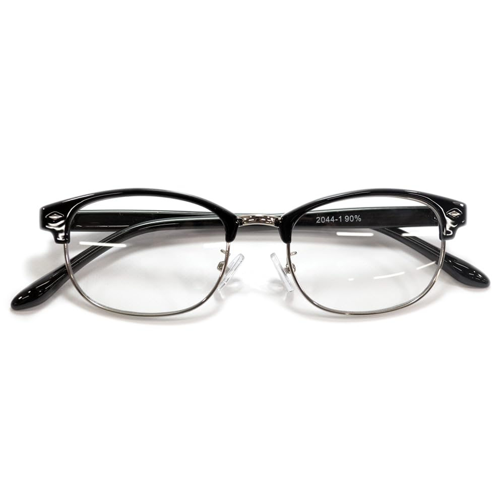 

Солнцезащитные очки Merry Pleasure Date Glasses Salmont Half Rim Light Color Lens Солнцезащитные очки Light Color Lens Защита от ультрафиолета [MERRY PLEASURE] Мужские