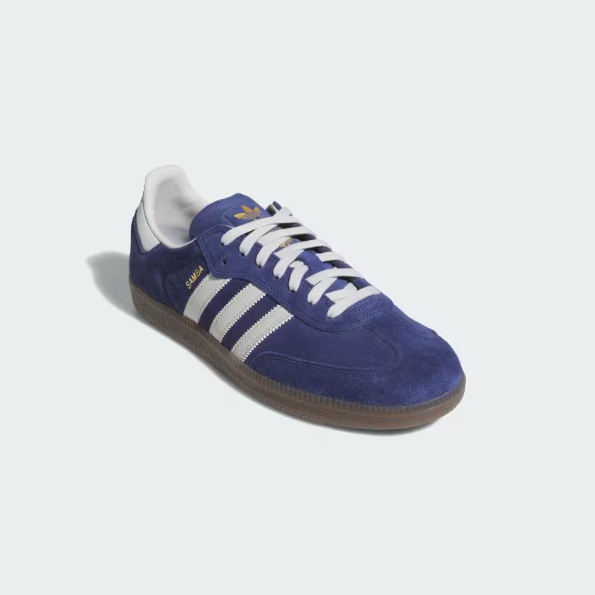 JP8523 adidas Originals Samba ADV Dunkelblau Grau Weiß Gummi (Herren)