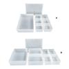 Reusable Interlocking Modulars Plastic Organizers Storage Boxes For Home Office Kitchen Cabinet Storage System