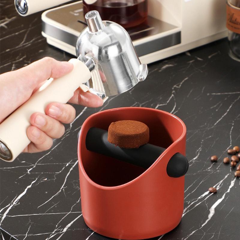 Coffee Knock Box Espresso Grounds Container Anti Slip Dump Bin Barista Accessories Cafe Grind Tools KFQZH01