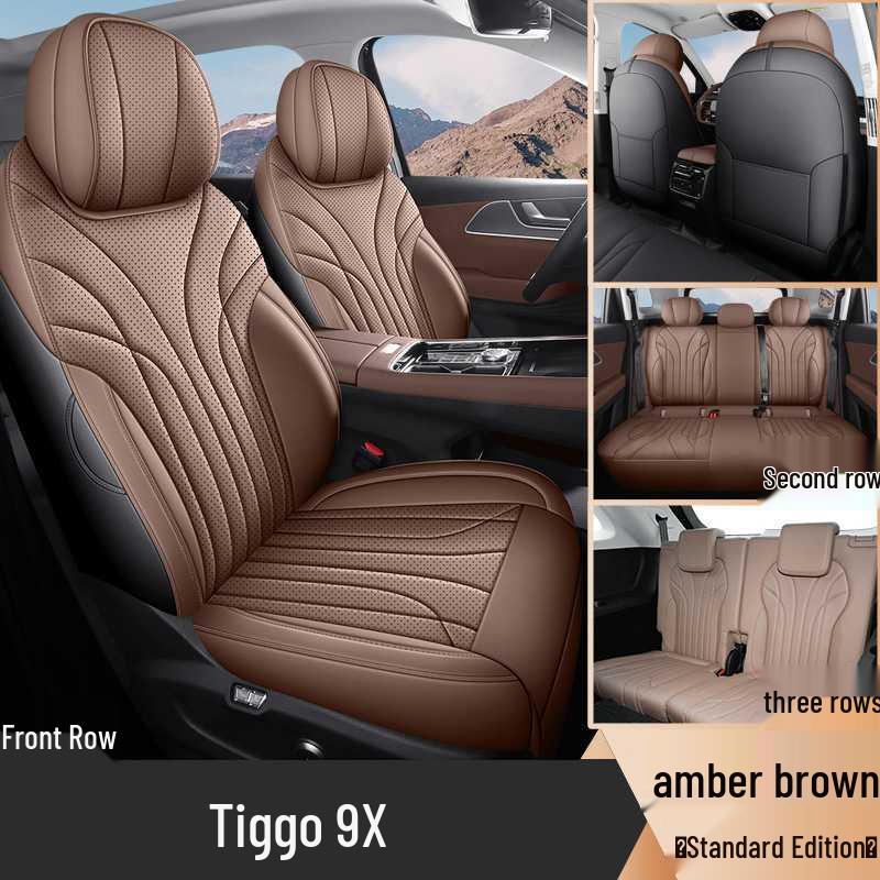 Chery Tiggo 9X Full Coverage Seat Covers - Four Seasons Universal Cushions