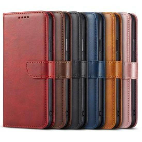 Magnetic Leather Flip Case for Samsung S24 Ultra - Protective Cover for Models A15, A34, A55