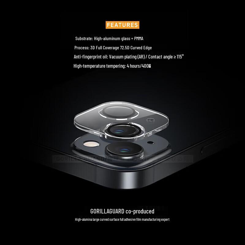 Premium iPhone Screen and Camera Lens Protectors