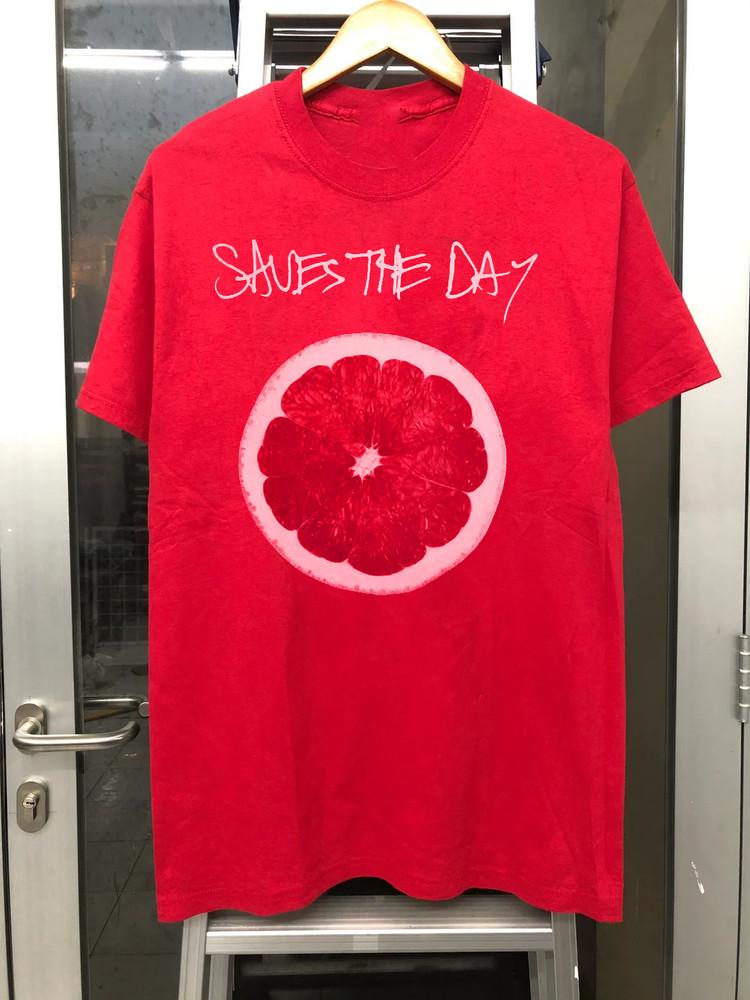 Saves the Day Band Album Collection S to 5XL Red T-shirt K701 Unisex T-Shirt XXXL