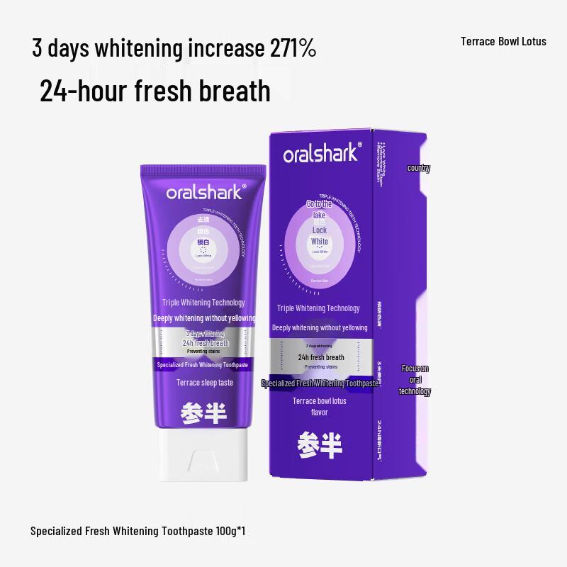 

Canshen Fresh Whitening Toothpaste