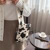 Women Handbag Clutch Leopard Print Cow Print Small Bag Purse Party Large Capacity Envelope Wristlet Bag PU Briefcase