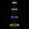 LED Christmas Tree with 455 LEDs Multicolored 399 cm Metal