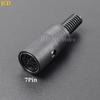1-10pcs DIN Male/Female 3P 4P 5P 6P 7P 8Pin Plug Jack with Plastic Handle Keyboard Cable Connector Adapter For PS2