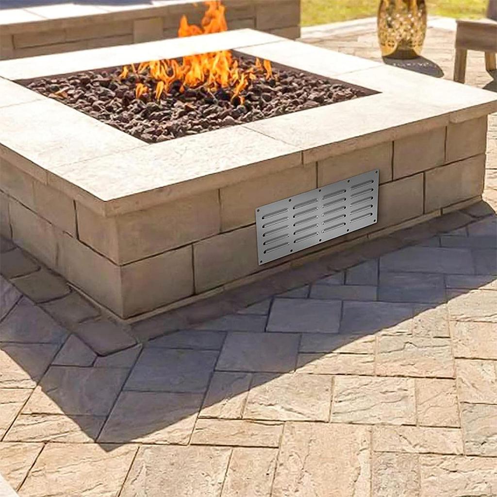 Air Vent Ventilation Grille Durability Home Improvement Exhaust Panel Louvered for Walls