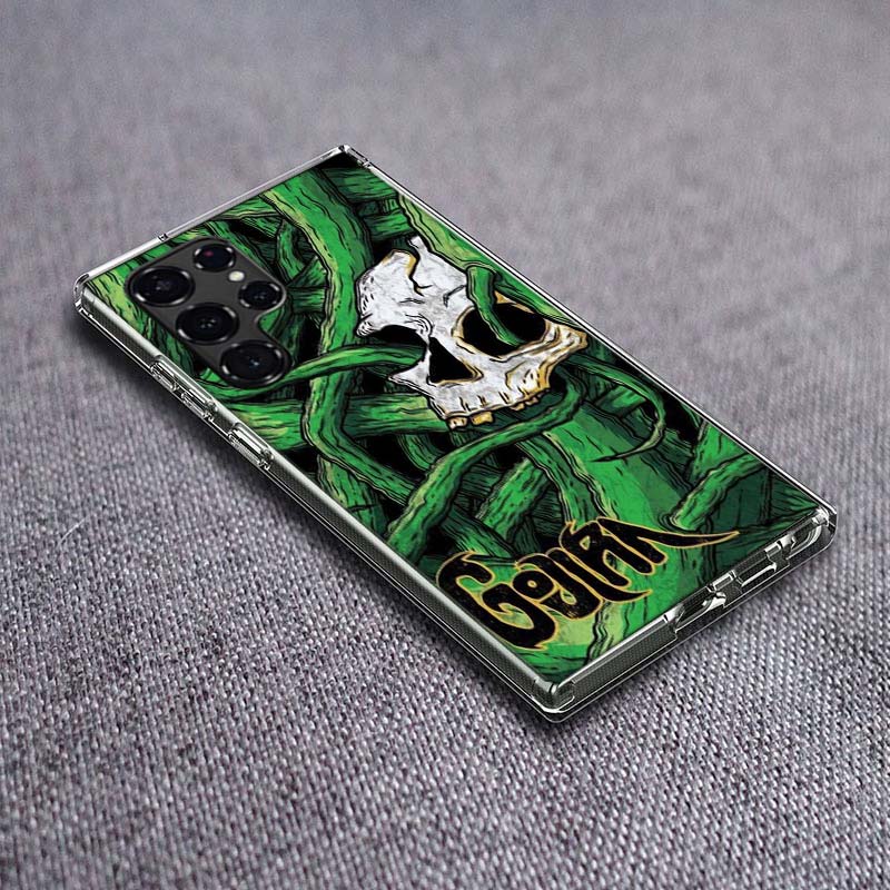 G-Gojira Band Phone Case For Samsung Galaxy S24 S23 S21 S20 FE S22 S26 Ultra S25 Edge S10 Plus Cover Clear TPU Capa Shell Coque