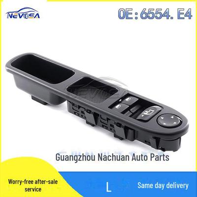 Electric Window Control Switch for Peugeot 307 2000-2005, Part Number 6554.E4