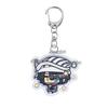 Double-sided Printing Anime Kochou Shinobu Tomioka Giyuu Tanjiro Kamado Nezuko Keychain Acrylic Pendant Charm Fans Gifts Jewelry