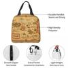 Map Of Narnia Insulated Lunch Bag for Women Office Cooler Thermal Food Box Tote Portable Lunch Boxes Container