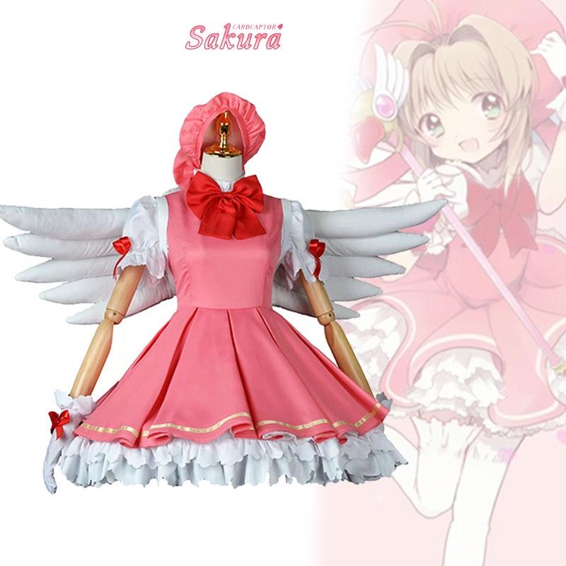 Kleines Sakura Cosplay Kostüm Erhältlich In Größen S Bis Xxxl