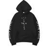 The new printed men's and women's same versatile hooded sweater is provided.